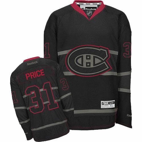 Carey Price Black Ice Authentic Jersey - Canadiens Shop