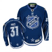 Reebok Montreal Canadiens 31 Men's Carey Price Navy Blue Premier 2012 All Star NHL Jersey