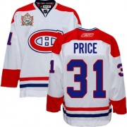 Reebok Montreal Canadiens 31 Men's Carey Price White Premier Heritage Classic NHL Jersey