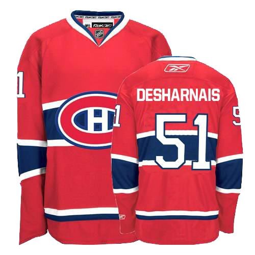 Reebok Montreal Canadiens 51 Men's David Desharnais Red Premier Home NHL Jersey Reebok Montreal Canadiens 51 Men's David Desharnais Red Premier Home NHL Jersey
