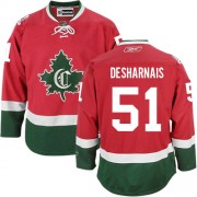 Reebok Montreal Canadiens 51 Men's David Desharnais Red Premier Third New CD NHL Jersey