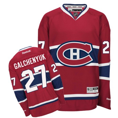 Reebok Montreal Canadiens 27 Youth Alex Galchenyuk Red Premier Home NHL Jersey Reebok Montreal Canadiens 27 Youth Alex Galchenyuk Red Premier Home NHL Jersey