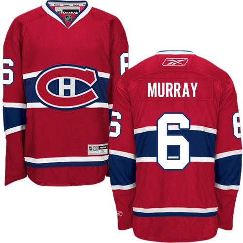 Reebok Montreal Canadiens 6 Men's Douglas Murray Red Premier Home NHL Jersey Reebok Montreal Canadiens 6 Men's Douglas Murray Red Premier Home NHL Jersey