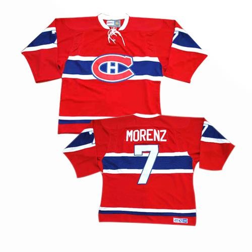 CCM Montreal Canadiens 7 Men's Howie Morenz Red Premier Throwback NHL Jersey CCM Montreal Canadiens 7 Men's Howie Morenz Red Premier Throwback NHL Jersey
