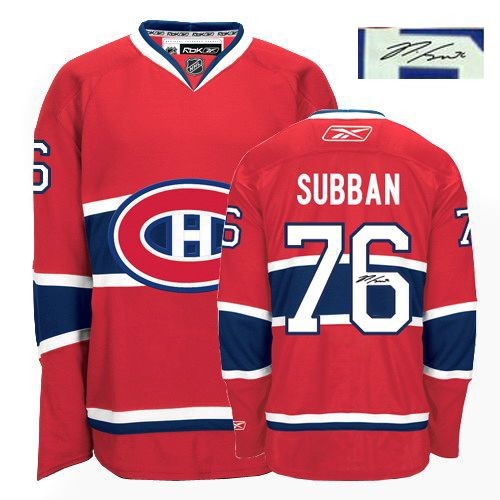 Subban signed jersey clearance
