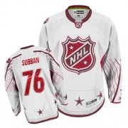 Reebok Montreal Canadiens 76 Men's P.K Subban White Authentic 2011 All Star NHL Jersey
