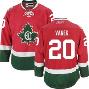 Reebok Montreal Canadiens 20 Men's Thomas Vanek Red Authentic Third New CD NHL Jersey