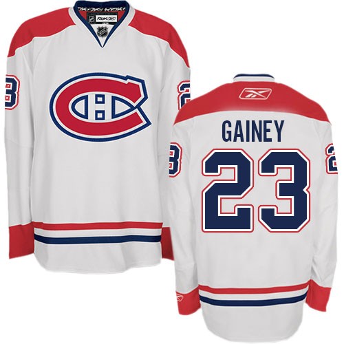 Reebok Montreal Canadiens 23 Men's Bob Gainey White Authentic Away NHL Jersey Reebok Montreal Canadiens 23 Men's Bob Gainey White Authentic Away NHL Jersey