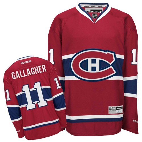 Reebok Montreal Canadiens 11 Youth Brendan Gallagher Red Premier Home NHL Jersey Reebok Montreal Canadiens 11 Youth Brendan Gallagher Red Premier Home NHL Jersey